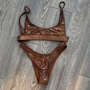 Minimale Animale Bronze Bikini